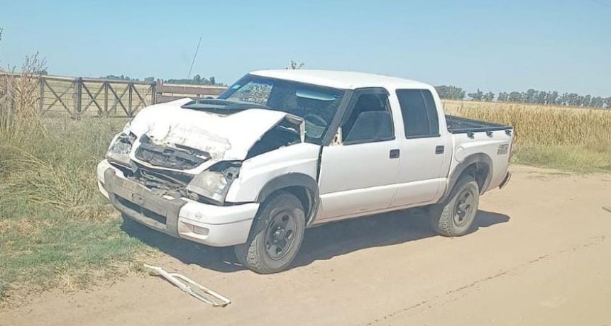 Accidente en el camino de Ordoqui - Cadret 