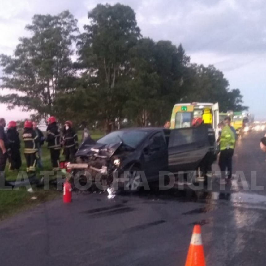 ACCIDENTE FRONTAL EN RUTA 5 