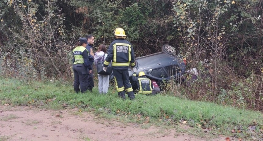 Ruta 205: Grave accidente: dos mujeres fueron trasladadas al Centro Médico Cuenca de Cañuelas