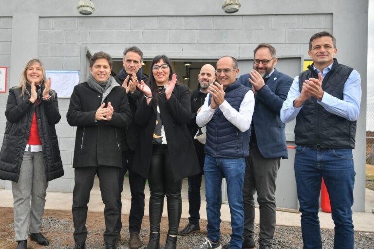 Pirovano - Pisano, Kicillof y Bucca inauguraron la obra de suministro de gas natural