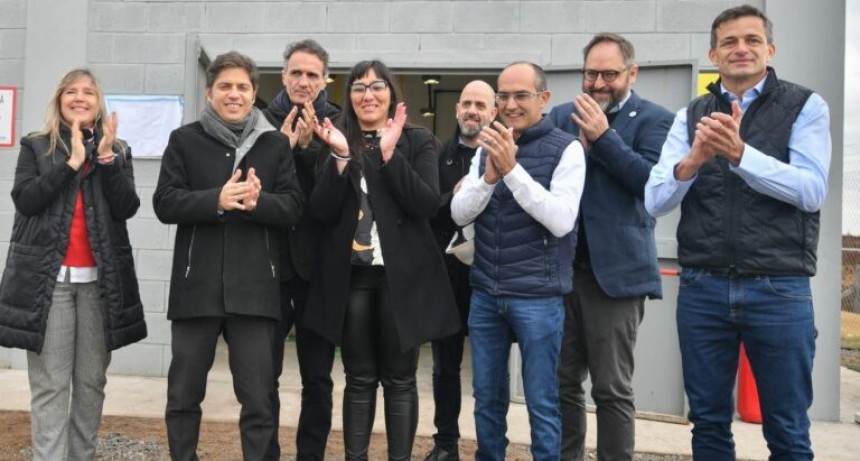 Pirovano - Pisano, Kicillof y Bucca inauguraron la obra de suministro de gas natural