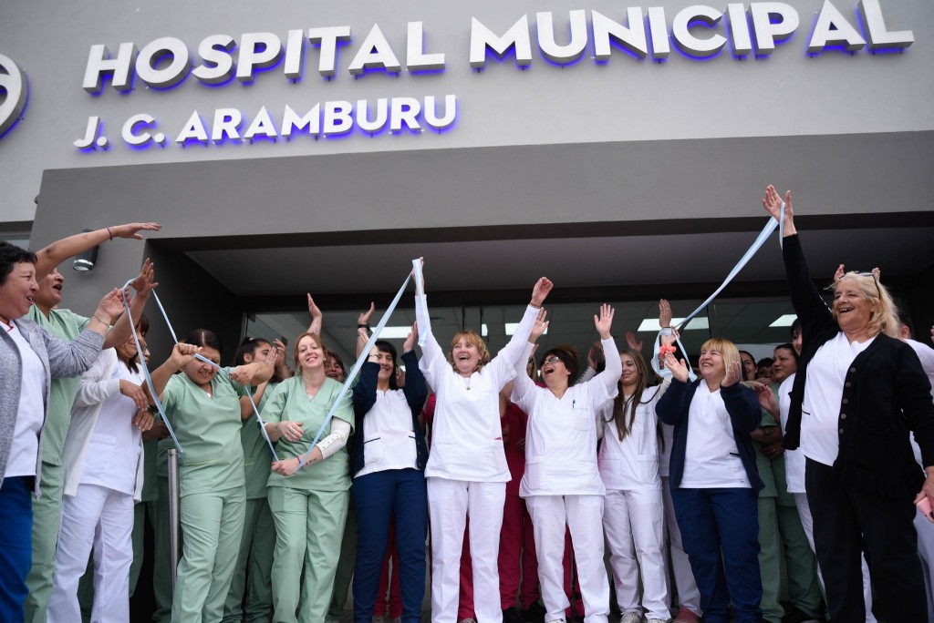 Se inauguró la nueva guardia del Hospital de Pehuajó