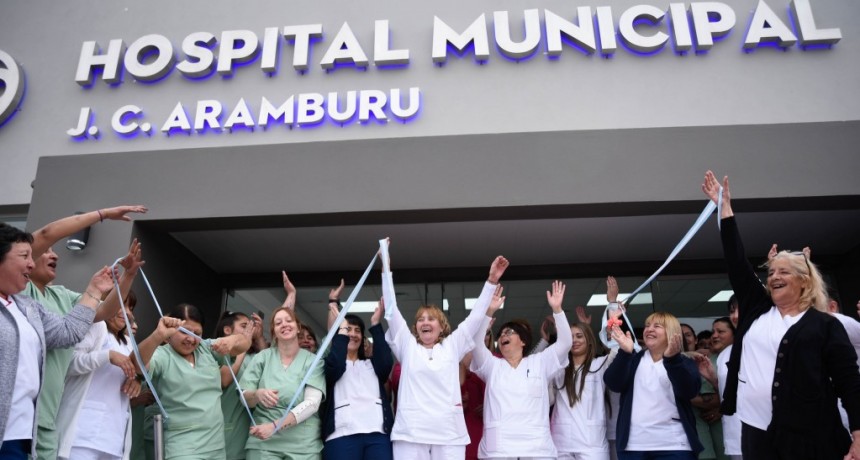 Se inauguró la nueva guardia del Hospital de Pehuajó