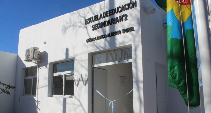 Un sueño hecho realidad: Bellocq ya tiene su nuevo edificio para la Escuela Secundaria N.º 2 