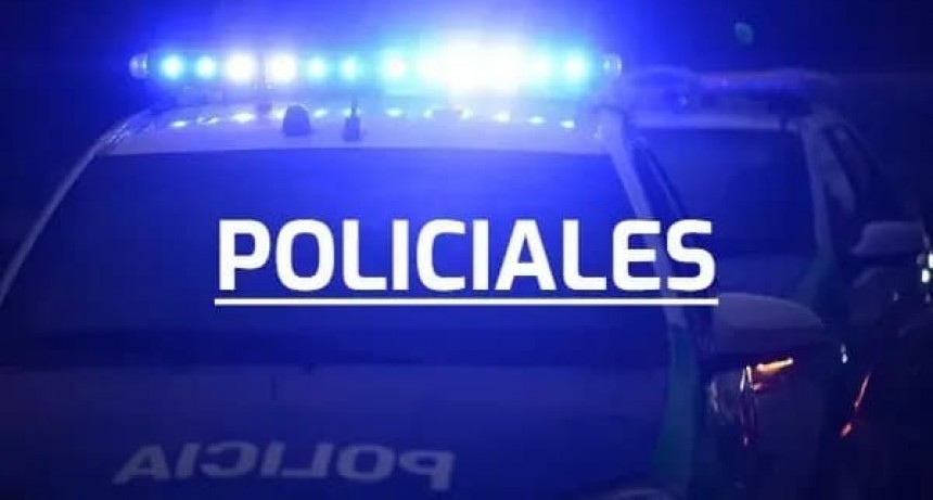 Policiales del Fin de Semana